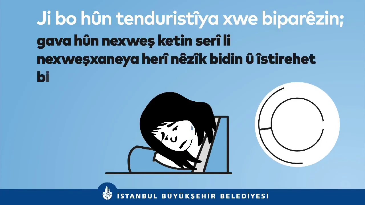 İBB, koronavirüs için Kürtçe afiş ve anons hazırladı