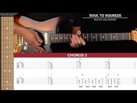 Soul To Squeeze Guitar Cover Red Hot Chili Peppers 🎸|Tabs + Chords|