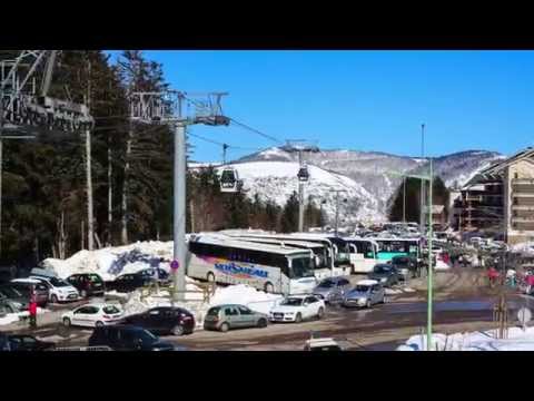 Fighting In Pyrenees[Full HD 1080P] (Time lapse, Skiing video, France, Ax-les-Thermes)