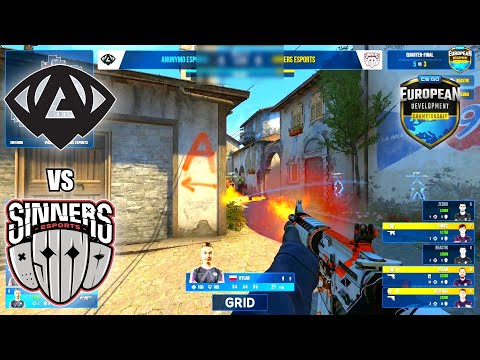 Anonymo vs Sinners - European Development Championship 3 | CSGO HIGHLIGHTS