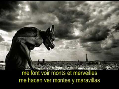 BELLE - Garou, Daniel Lavoie & Patrick Fiori.  (French - English - Español - Lyrics - Subs)