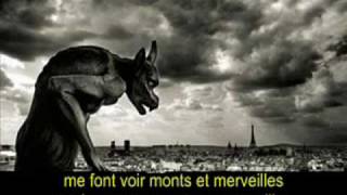 BELLE - "Garou, Daniel Lavoie & Patrick Fiori".  (French - English - Español - Lyrics - Subs)