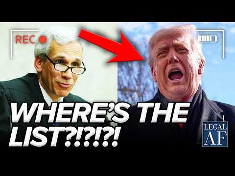 Trump DOJ TRAPPED as Judge DEMANDS Answers on EPSTEIN!!!
