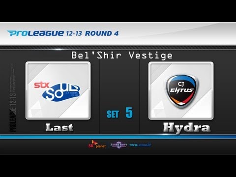 [0427] Last(STX) vs Hydra(CJ) 5SET  Bel'Shir Vestige - Stracraft 2,esportstv,SPL