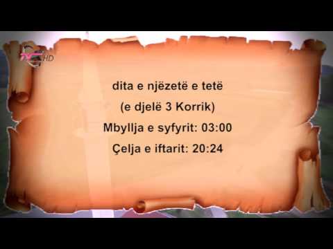 28. Kalendari i Ramazanit 2016 - Dita e njëzetë e tetë, e djelë, 3 Korrik
