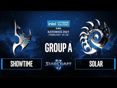 SC2 - ShoWTimE vs. Solar - IEM Katowice 2021 - Group A