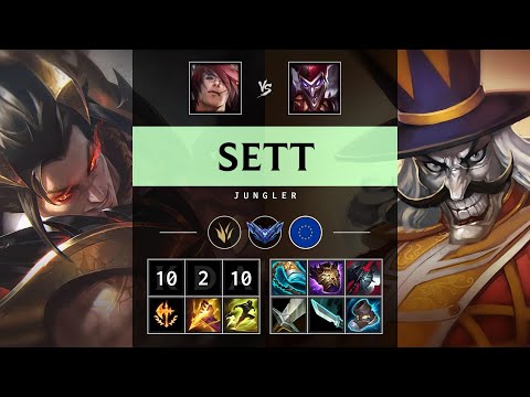 Sett Jungle vs Shaco - EUW Diamond Patch 25.19