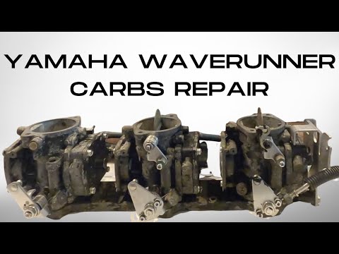 2001 YAMAHA WAVERUNNER XLT 1200 CARBS REPAIR