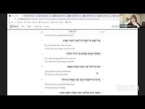 Tehillim with Rifki Freundlich 2/28/2022