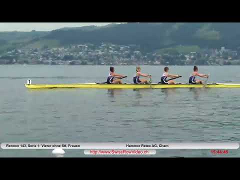 299, W4 , Serie 1, Cham 22  Mai 2022, Vierer ohne Stf  Frauen Rennen 143