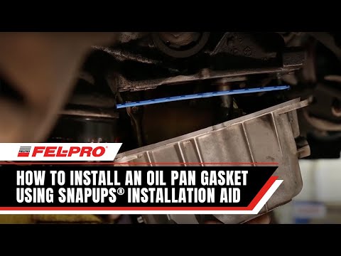 How to Install an Oil Pan Gasket with SnapUps Installation Aid | Fel-Pro Gaskets
