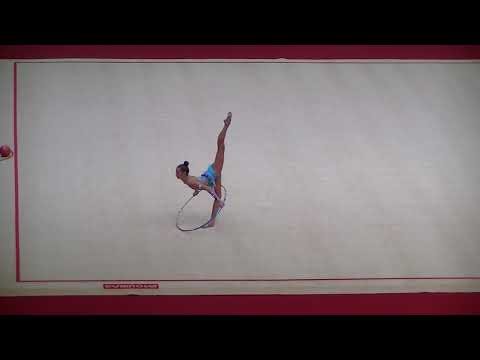 Romanova Arina (RUS)  hoop IT Moscow 2018