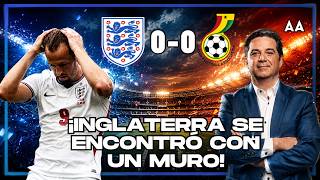 Inglaterra choca contra un muro llamado Ghana 0-0 