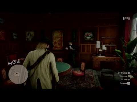 Red Dead Redemption 2 St Denis Gunsmith Robbery No Bounty!