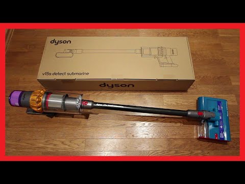 Dyson V15s Detect Submarine mit Wischfunktion Unboxing