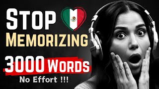 The 8 Codes to Unlock 3000 Spanish Words Instantly | Slow Listening Practice