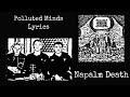 Napalm Death : Polluted Minds Lyrics