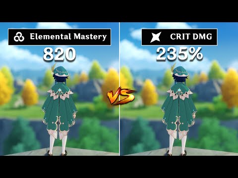 EM Vs CRIT Venti !! Who is the BEST?? [Genshin Impact]