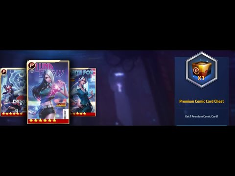 Opening Free Premium card chest and crafting All New All Different card | Marvel Future Fight