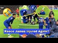Sad!😭Reece James injury incident😳Fans Chant “Reece James one of our own!”🔥Chelsea vs Bournemouth