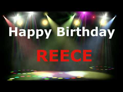 Happy Birthday Reece   -   A Breaking News Birthday Announcement.