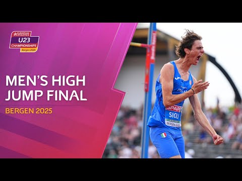 Men’s High Jump Final 🔥 | Bergen 2025 European Athletics U23 Championships