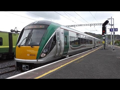 IE 22000 Class Intercity Train number 22245 - Bray Station, Wicklow
