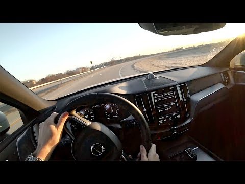 2018 Volvo XC60 T6 AWD R-Design - POV Test Drive (Binaural Audio)