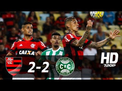 Flamengo 2 x 2 Coritiba ● GOLS (HD) ● Brasileirão 2016