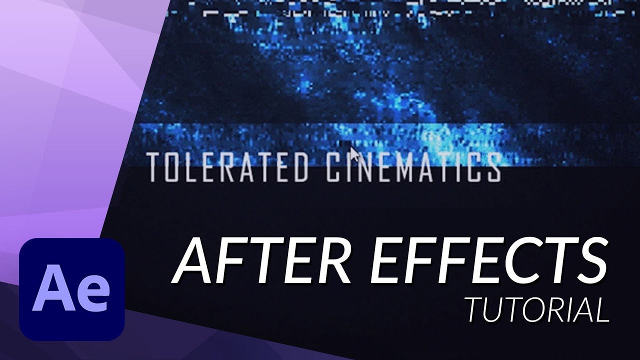 How to Create an Awesome Glitch Intro in After Effects