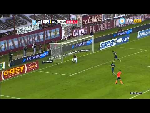Gol de Lodeiro (1-3) / Lanús 1 – 3 Boca Juniors - Fecha 10 Torneo Argentino 2015