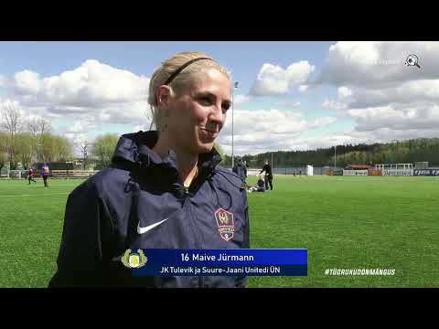 JK Tuleviku ja Suure-Jaani ÜN - Saku Sporting l NML 6. voor l Maive Jürmanni intervjuu