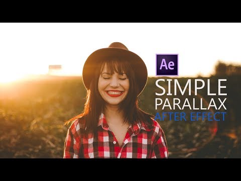 Simple Parallax After Effects Tutorial - 5 Minutes Easy Method