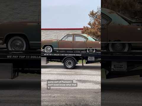 Thumbnail for 1951 Kaiser Frazer Traveler shows up ! We always get neat old cars ! #classiccars #oldcars by Car
