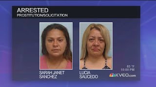 16 arrested charged with prostitution or solicitation