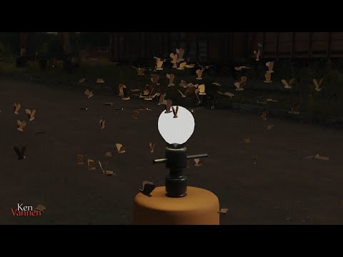 Moths - Handheld Camera - Proof of Concept exercise [Blender 2.82]