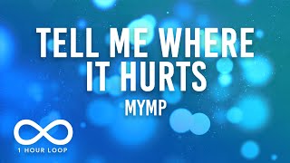 MYMP - Tell Me Where It Hurts (1 Hour Loop Lyrics)