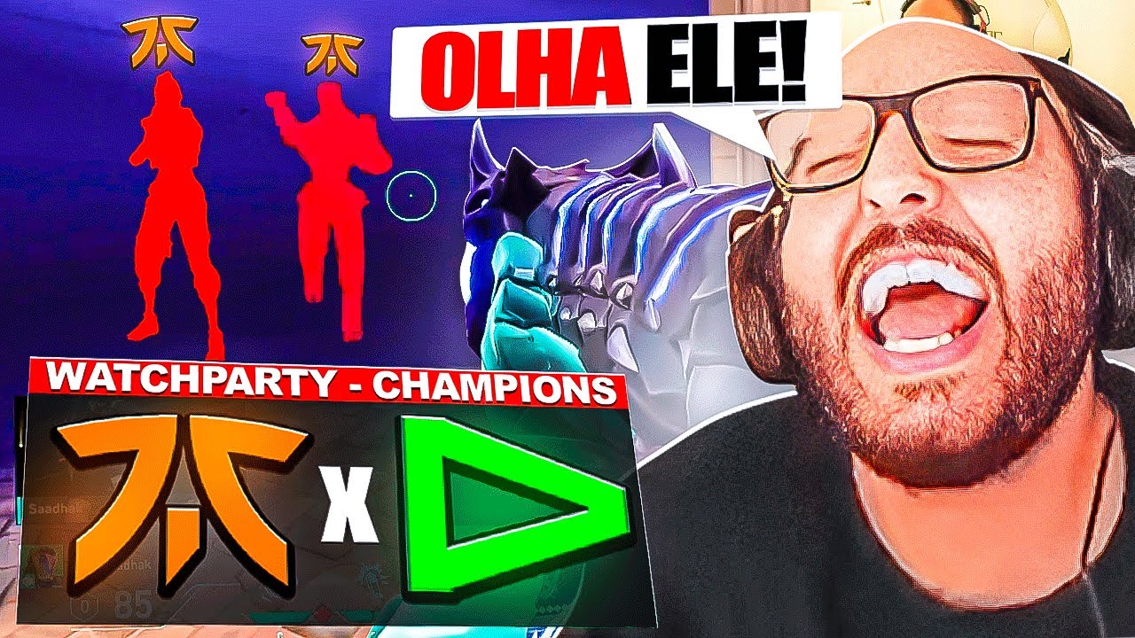 SACY NO REACT DE LOUD VS FNATIC!! O JOGO QUE NINGUÉM ESPERAVA..
