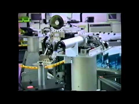 Stirling Engineering - Custom Robot for Hard Disc Testing and Sorting