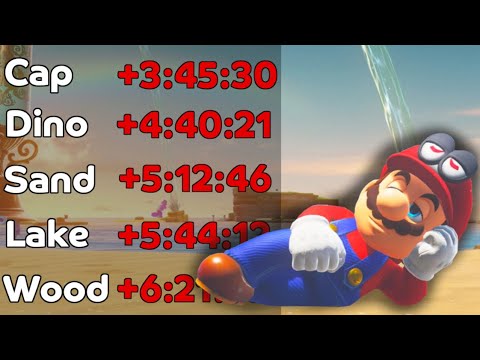Beating Mario Odyssey as SLOWLY as Possible