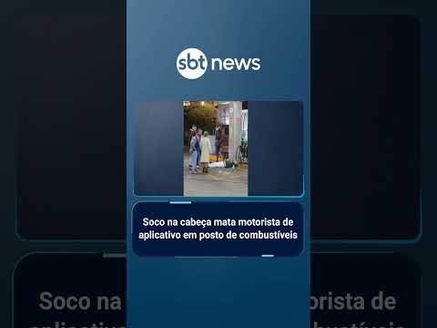 Soco na cabeça mata motorista de aplicativo em posto de combustíveis | #PrimeiroImpacto