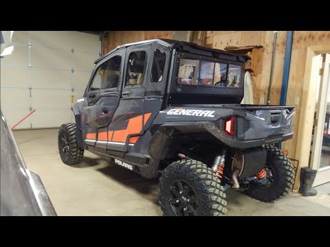 2020 Polaris General XP 1000 4 how to install soft top upper doors.