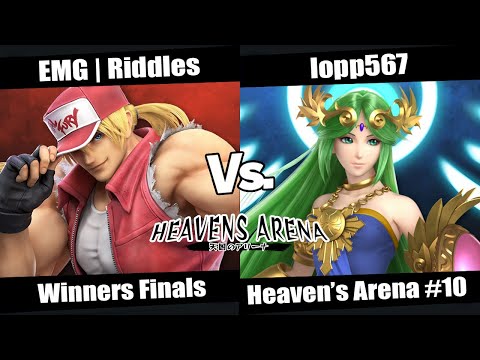 Heaven's Arena #10 Winners Finals - EMG | Riddles (Terry) vs lopp567 (Palutena)