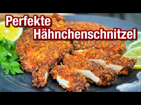 So machst Du die besten Hähnchenschnitzel! Kross und saftig! -- Westmünsterland BBQ