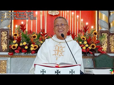"Ang labing isog nga tawo sa kalibutan." 11/20/2022 Misa ni Fr. Ciano Ubod sa SVFP.