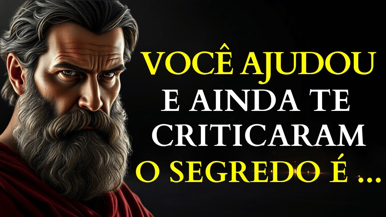 "Estoicismo na Prática: Como Lidar com Críticas e Manter a Serenidade"
