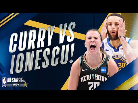 CURRY beats IONESCU in an ABSURD 3-point DUEL! See the FULL challenge