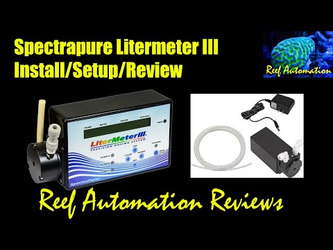 Reef Automation Reviews - Spectrapure Litermeter III + Programming