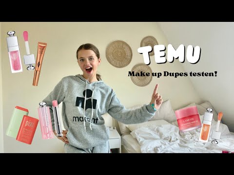 TEMU MAKE UP DUPES TESTEN • Yaels leven