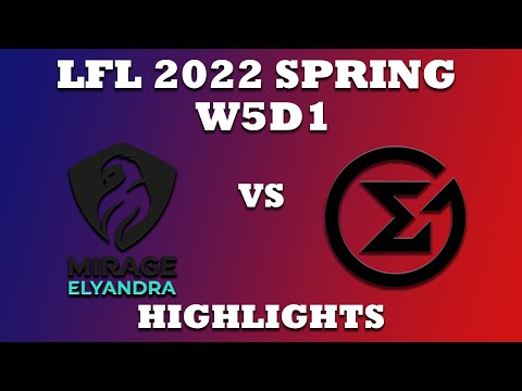 ME vs GW Highlights LFL Week 5 Day 1 - ⁠Mirage Elyandra vs GameWard [ENG Casters]